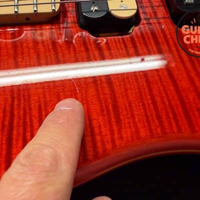 2020 Fender Japan MIJ Michiya Haruhata Stratocaster Trans Pink Flame Top Tweed HSC image 13