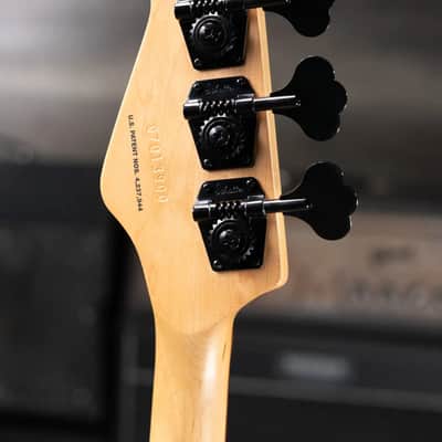 Peavey USA Foundation Electric Bass with Tooled Leather Cover and Hardshell Case - Used image 7