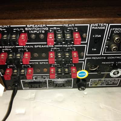 Marantz 4000 Quad Pre Amp 1973-77 Silver/woodgrain image 9