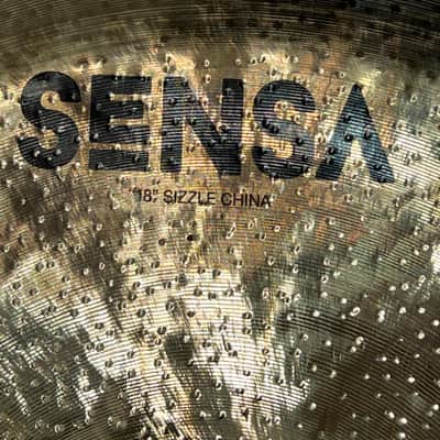 Stagg Sensa SEN-CH18B ZZ 18” Brilliant China Sizzle Cymbal 2022 - Brilliant image 3