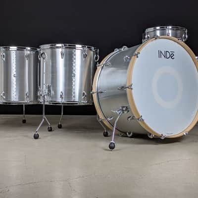INDe Kalamazoo Series Aluminum 9x13 / 16x16 / 16x18 / 14x24" Drum Set