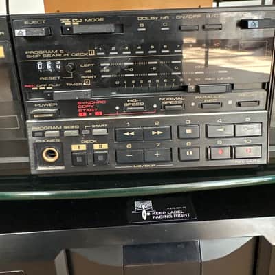 Pioneer CT-1380WR Double Cassette Tape Player image 7