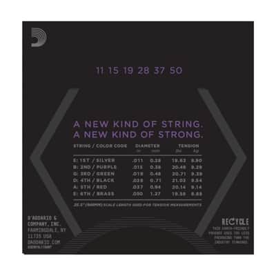 D'Addario NYXL1150BT Nickel Wound Balanced Tension Electric Guitar Strings 11-50 image 4