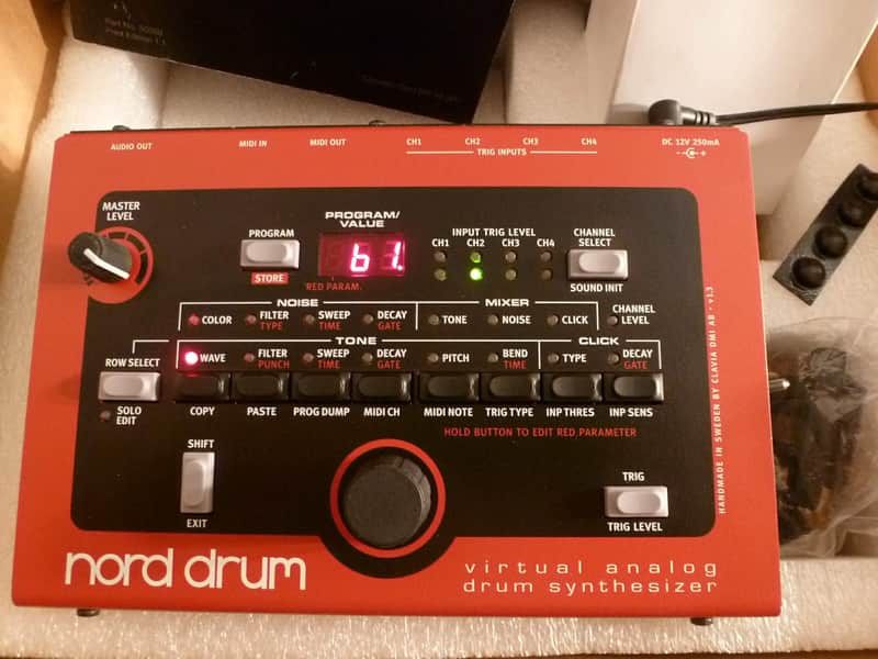 Nord Drum 4-Channel Virtual Analog Drum Synthesizer | Reverb
