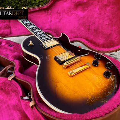 ♚INCREDIBLE♚ Vintage 1990 Gibson Les Paul CUSTOM ♚100%♚ TOBACCO BURST ! ♚OHSC♚R8*59 image 1
