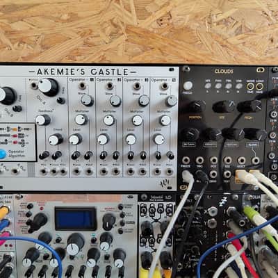 ALM/Busy Circuits ALM011 Akemie's Castle FM Dual VCO Eurorack Synth Module 2015 - Present - Silver image 2