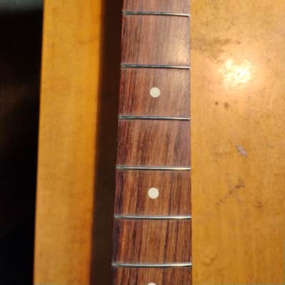 Warmoth Fender Stratocaster Neck 2010's - Nitrocellulose Lacquer Vintage Tint image 12