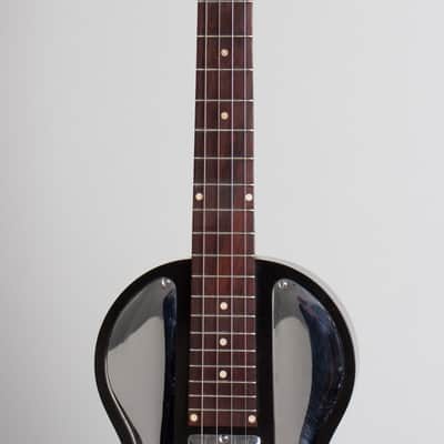 Rickenbacker Electro Spanish Model B Tenor Solid Body Electric Guitar (1939), ser. #C2122, original black hard shell case. image 8