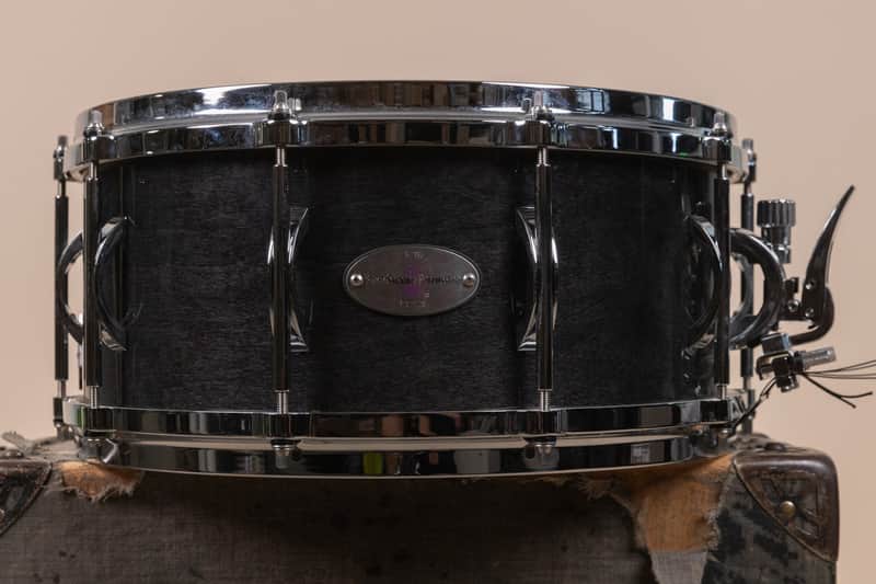 Black Swamp 6.5x14 Soundart Concert Black Snare Drum