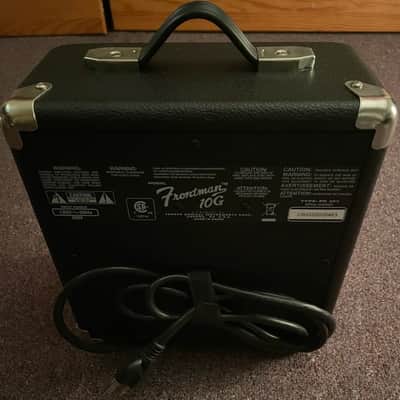 Fender Frontman 10G 10-Watt 1x6" Guitar Practice Amp 2007 - Present - Black image 2