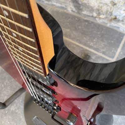 Yamaha Pacifica 821DX - Flamed Purple, 24 Frets, Floyd Rose, Good Condition + Video Demo image 11