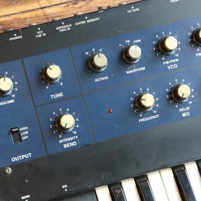 1980s Korg Polysix 6-Voice Analog Polysynth (PS-6) Synthesizer image 5