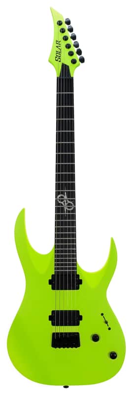 Solar Guitar A2.6LN – LEMON NEON MATTE image 1