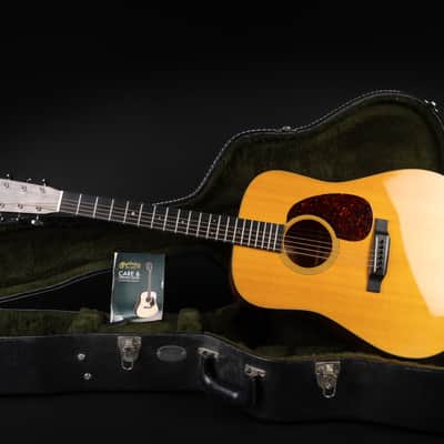 2017 Martin D-18 Reimagined - Natural | USA All Solid Dreadnought Acoustic Guitar 44.5mm Bone Nut | OHSC image 2