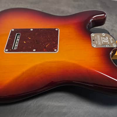 Fender American Stratocaster 70th Anniversary BRAND NEW Professional II AAA Flame Top Comet Burst Sunburst USA Strat FSR Limited Special Edition Guitar image 17