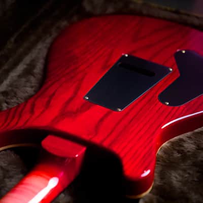 PRS Custom 24 Semi-Hollow Wood Library Bonnie Pink 10 Top image 9