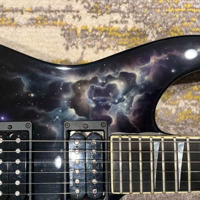 Jackson Soloist USA 2007 Select Series SL2H - Nebula Graphic by Dan Lawrence image 6