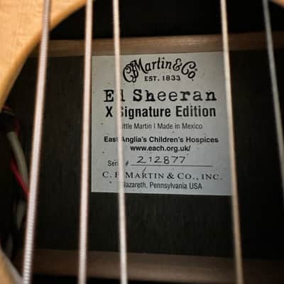 Martin LX1E Ed Sheeran Signature X 2015 - 2017 - Natural image 6