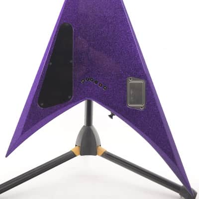 ESP USA Custom Shop Arrow V II FLBH  - Purple Sparkle imagen 11