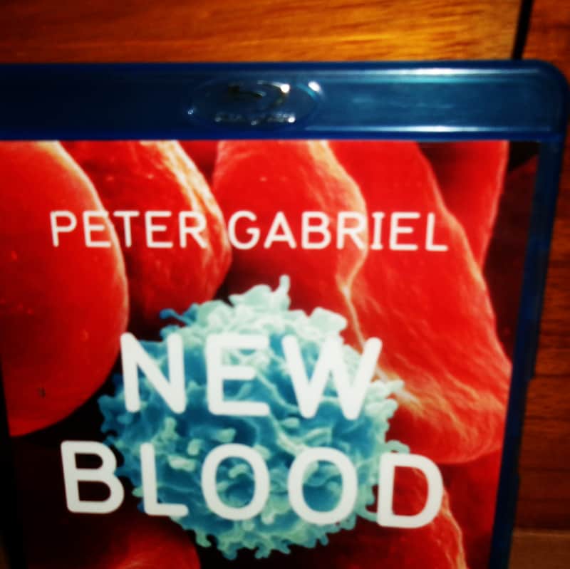 peter gabriel new blood live in london blu ray dvd - genesis biko red rain progressive art rock image 1