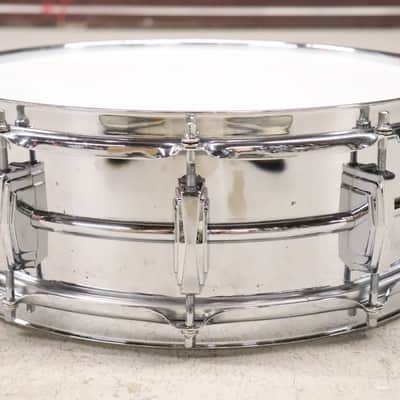 Ludwig 400 Supraphonic 5X14" Snare Drum Vintage 1960's COB Hoops image 6