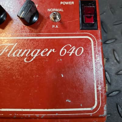DOD Flanger 640 1970's Vintage Reticon SAD1024A Chip before 670 image 3