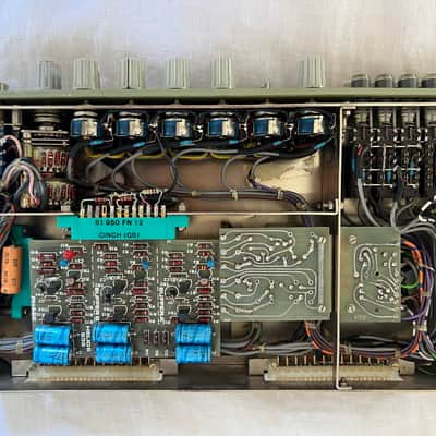 Vintage Helios Console Module | Decca Green | Original HELIOS 538 Cards | Early 1970s image 3