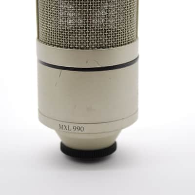 MXL 990 Condenser Microphone 2010s - Metal image 4