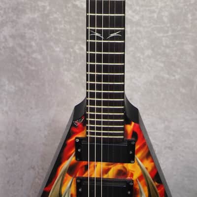 B.C. Rich BC Rich KKV Kerry King V guitar signed by Slayer image 3