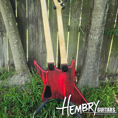 HEMBRY / Jackson Warrior hybrid doubleneck bass double neck image 8