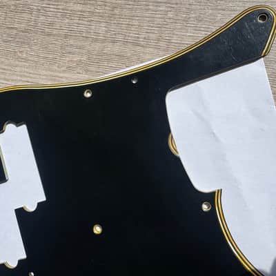 70's Fender Precision Relic 5 Ply P bass'72 thru 79 Aged Black Pickguard RI vintage image 7