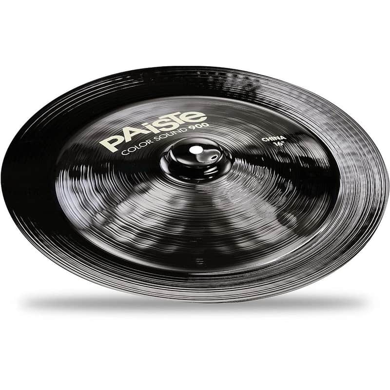 Paiste Color Sound 900 Series Black 16-Inch China Cymbal image 1