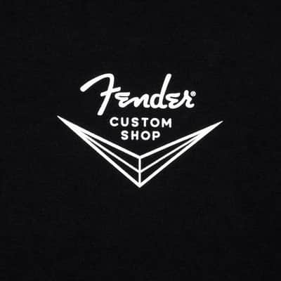 Fender Guitars Custom Shop T-Shirt Tee, Black, M, MEDIUM image 2