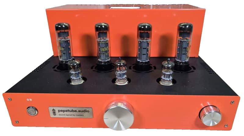 Tube Amplifier 👉MINT Hi-End Stereo Class A on Rare Vintage EL34 Audiophile Handcraft image 1