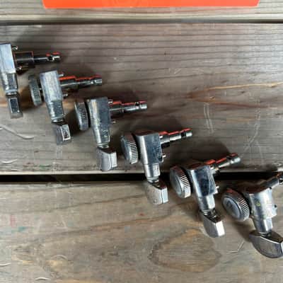 Real Life Relics Fender® Aged Genuine American Deluxe Locking Tuners All Short Post 0990818105   [E1] image 5