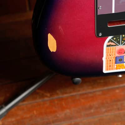 Fernandes FST-65 Purple Sparkle Burst Electric Guitar 1980s MIJ Pre-Owned image 16