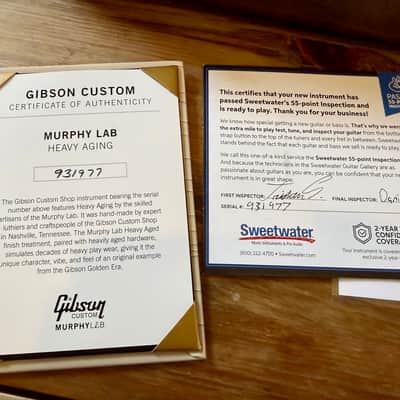 Gibson Custom Shop Murphy Lab '59 Les Paul Standard Reissue Heavy Aged image 11