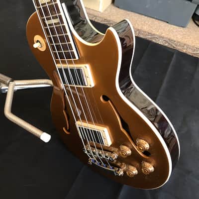 Gibson Custom Shop, Memphis ES-Les Paul Bass "Gold-Top" 2016 - LIKE NEW! image 6