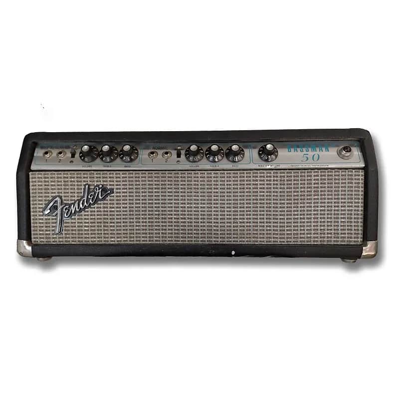 Fender Bassman 100 2-Channel 100-Watt Guitar Amp Head 1972 - 1976 image 1