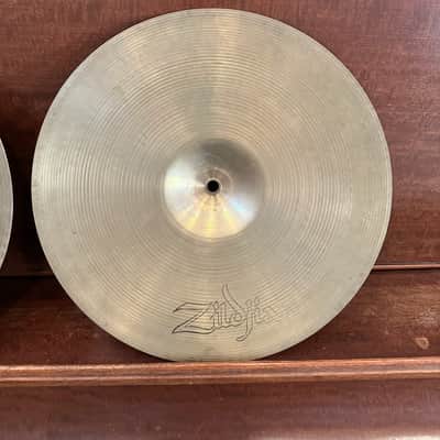Zildjian 14" Vintage Zildjian Hi Hats 50's Stamp Top 70's Thin Stamp Bottom 50's/70's image 7