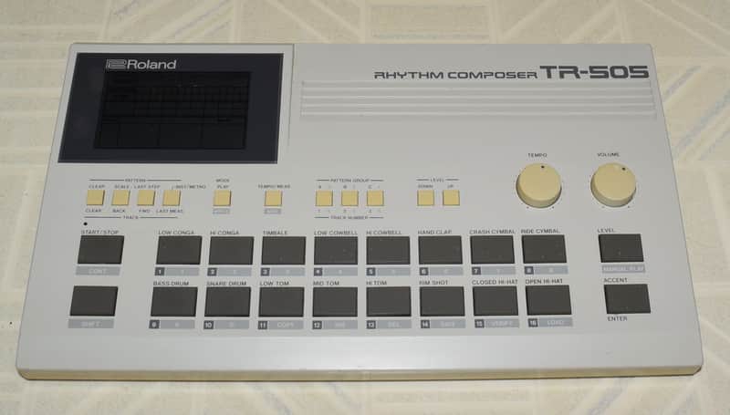 Roland TR-505 Rhythm Composer 1986 - 1990 - White image 1