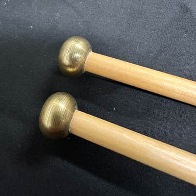 Mike Balter 9B, 5/8-Inch Brass Bell Mallets, Birch Handle - NEW #3 image 5