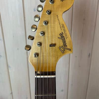 Fender Limited Edition Custom Shop 1967 HSS Strat Relic 2024 - Aged Black image 8