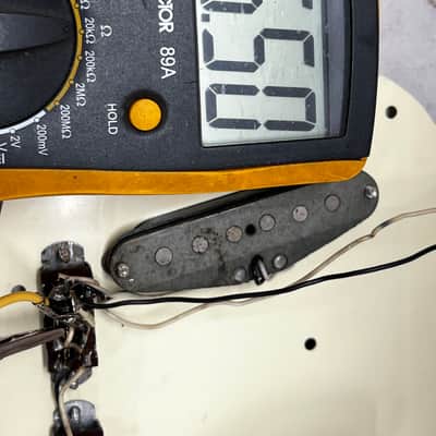 Original Fender Mustang Pickups 1972 1973 grey bottom with switches pickguard cover music master Duo sonic stratocaster image 9