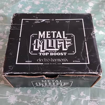 Electro-Harmonix Metal Muff Distortion with Top Boost, boxed image 7