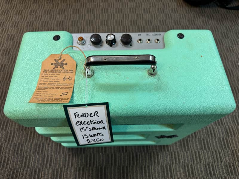 Fender excelsior Used  - Sea foam Green image 1