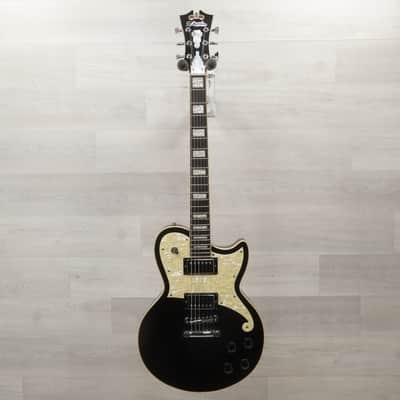 D'angelico Premier Atlantic Electric Guitar - Black image 1