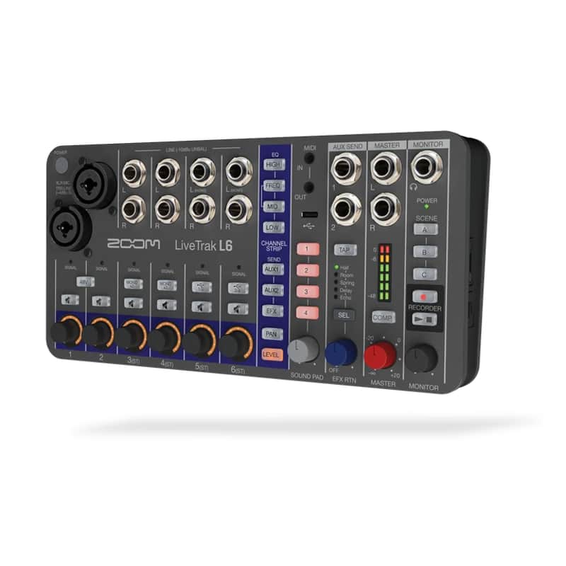 LiveTrak L6 10-Track Digital Mixer / Recorder image 1