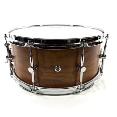 Used Vertical Drum Co Intro Walnut Snare Drum 14x7" image 3