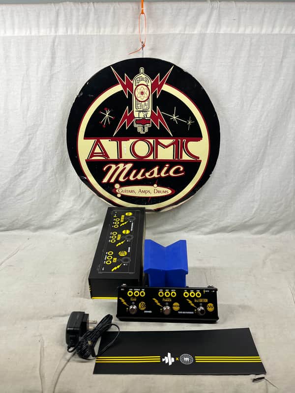 Donner x Third Man Hardware Triple Threat Echo / Phaser / Distortion Pedal with Power Supply + Box image 1